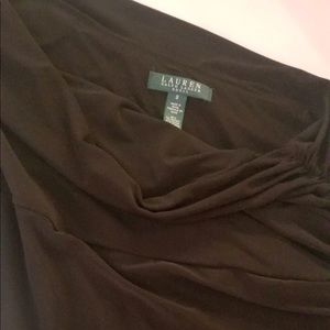 Ralph Lauren one shoulder dress